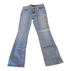 London Jean Women’s Size 10 Blue Straight Leg Jeans Mid Rise Classic Denim USA